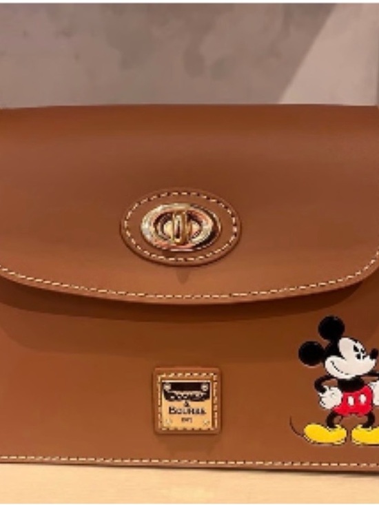Dooney & Bourke Handbags - Dooney & Bourke X Disney Tan Crossbody Bag with Mickey Mouse NWT